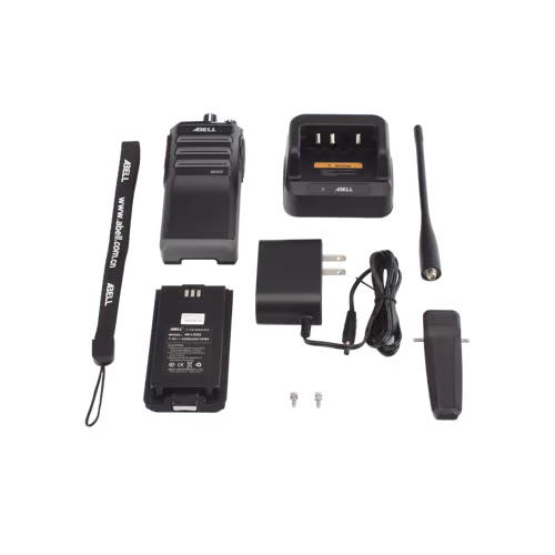 Radio Portátil DMR ABELL A520T-400 / UHF 400-480 MHz / 4W / 32 Canales / Cifrado de Voz / Batería 68 hrs / IP54