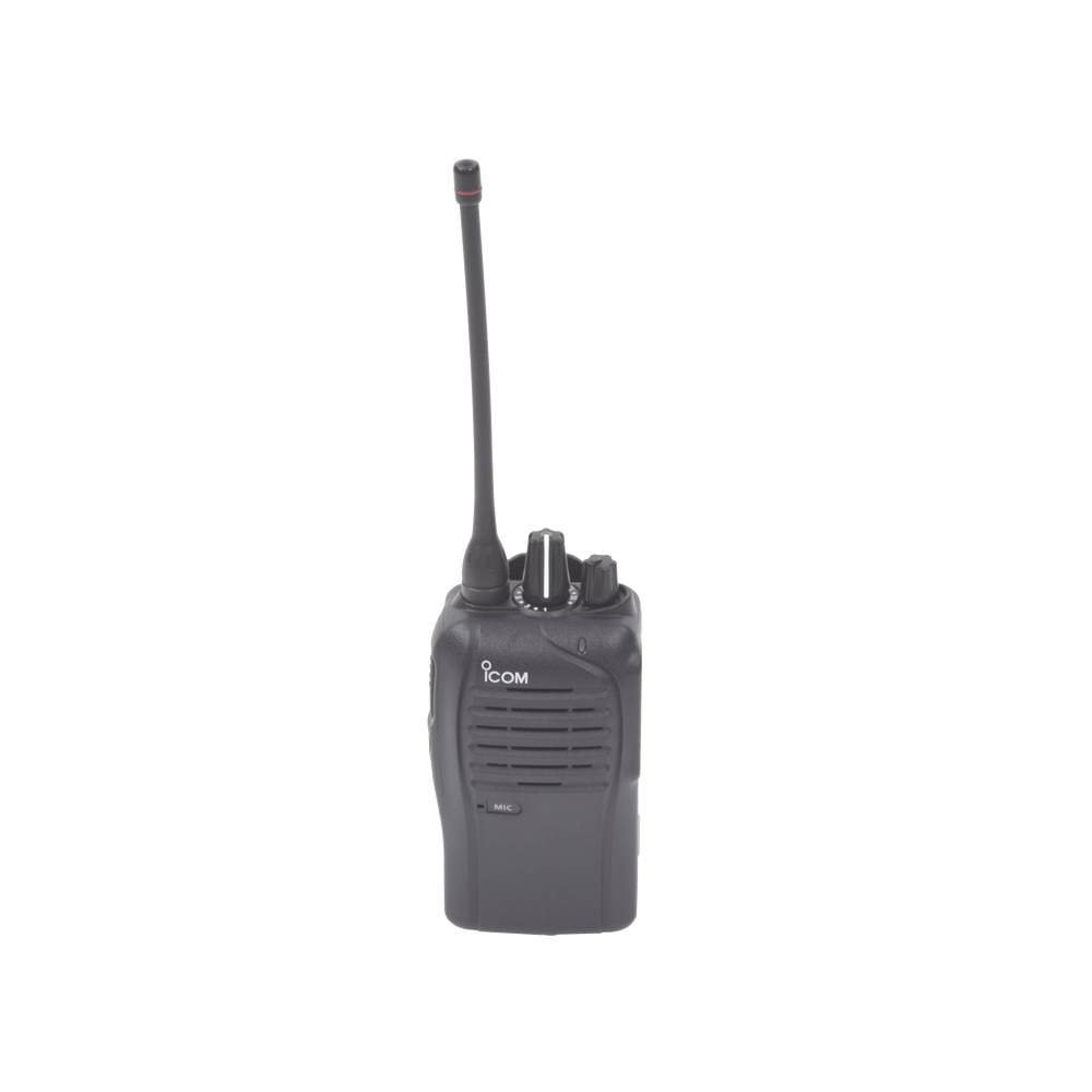 IC-F4103D/22 Radio Portátil Digital / 400-470 MHz / TRUNKING Mono-sitio / 16 canales / 5W de Potencia / batería, cargador, antena y clip incluidos.