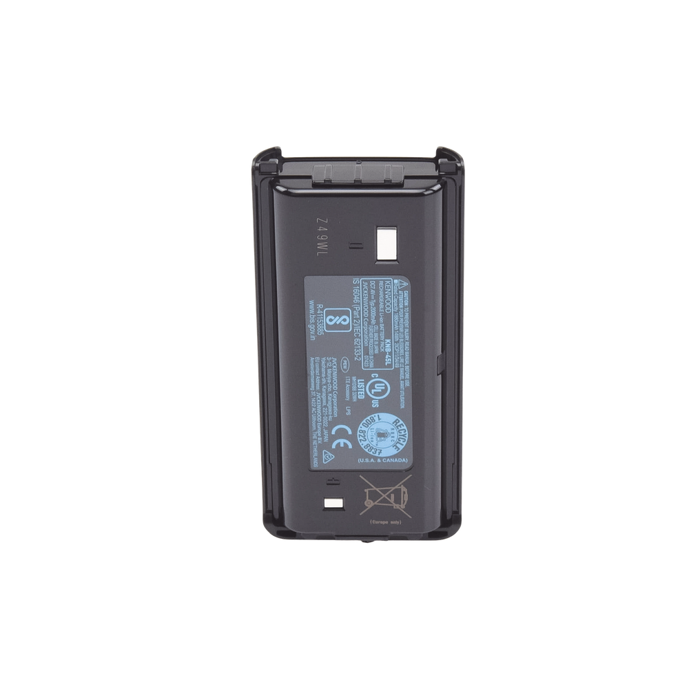 KNB45L Batería Li-lon, 2000 mAh para serie NX-1000, NX-240/340, TK-2402/3402/2312/3312