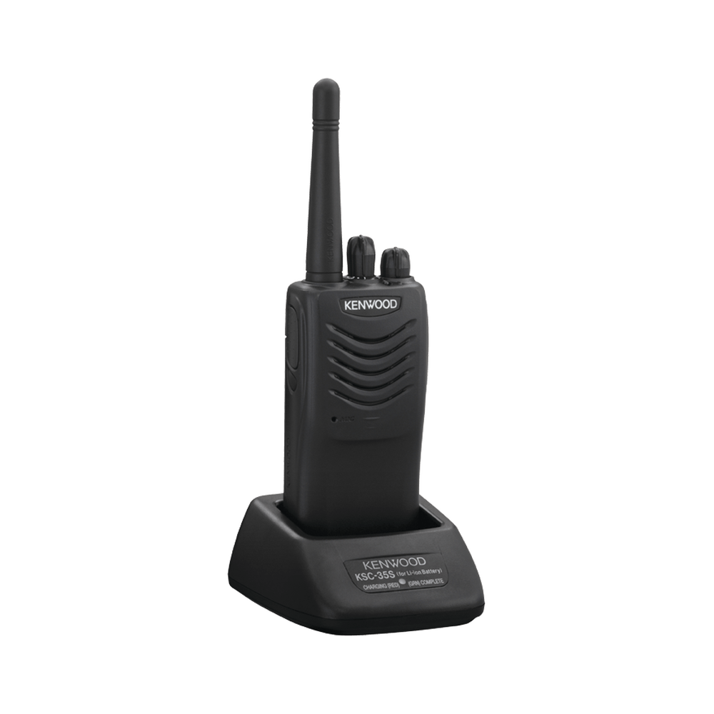 TK-2000-KV2 136-174 MHz, Práctico y Ligero, MIL-STD-810, 16 Canales, DTMF, IP54, VOX, Scan, Incluye antena, batería, cargador y clip