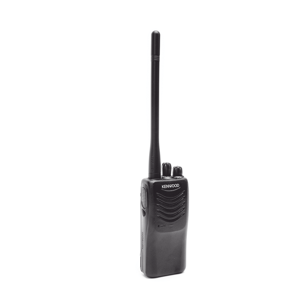 TK-2000-KV2 136-174 MHz, Práctico y Ligero, MIL-STD-810, 16 Canales, DTMF, IP54, VOX, Scan, Incluye antena, batería, cargador y clip
