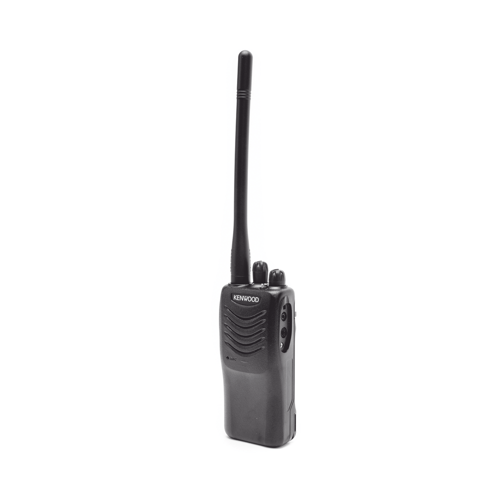 TK-2000-KV2 136-174 MHz, Práctico y Ligero, MIL-STD-810, 16 Canales, DTMF, IP54, VOX, Scan, Incluye antena, batería, cargador y clip