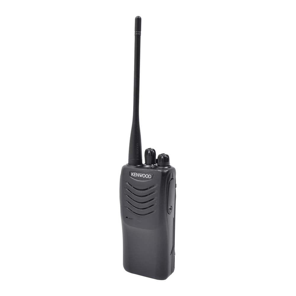 TK-3000-KV2 440-480 MHz, Práctico y Ligero, MIL-STD-810, 16 Canales, DTMF, IP54, VOX, Scan, Incluye antena, batería, cargador y clip