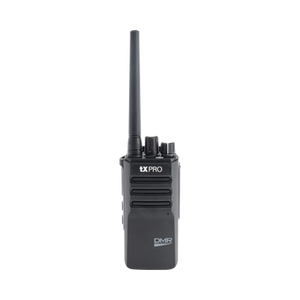 TX790V Radio Portátil Digital DMR y analógico  en la banda VHF 136-174 MHz, 64CH y Cifrado de seguridad en Digital.