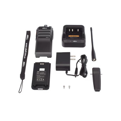 Radio Portátil DMR ABELL A520T-400 / UHF 400-480 MHz / 4W / 32 Canales / Cifrado de Voz / Batería 68 hrs / IP54