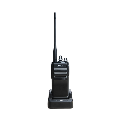 Radio Portátil DMR ABELL A520T-400 / UHF 400-480 MHz / 4W / 32 Canales / Cifrado de Voz / Batería 68 hrs / IP54