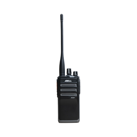 Radio Portátil DMR ABELL A520T-400 / UHF 400-480 MHz / 4W / 32 Canales / Cifrado de Voz / Batería 68 hrs / IP54