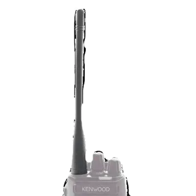 Imagen de la Antena UHF Standar 440-490 MHz Para Radio Portátil KENWOOD con fondo blanco