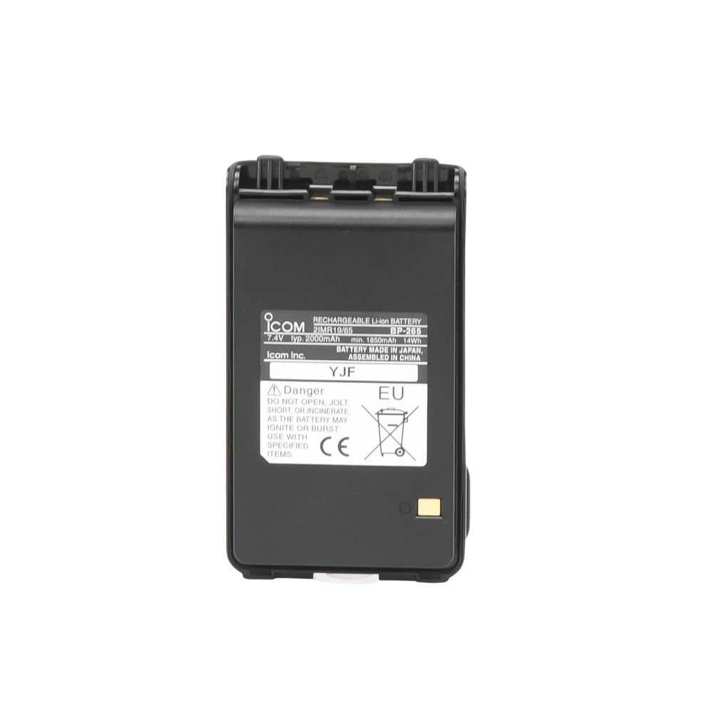 Batería Li-Ion, de 1900 mAh, para radios IC-F3003/4003, F3103D/4103D, F3210D/4210D