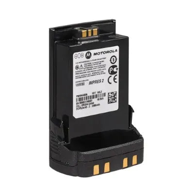 Foto de la Batería PMNN4485 IMPRES 2 de Ion de litio, 2550mAh, común, una de las batería para radio Motorola