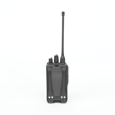 IC-F3003 Radio Portátil / Batería de 2250mAh EXTREMA CAPACIDAD / VHF /136-174 MHz / Audio de 1500mW MEJOR INDUSTRIA / 5W de potencia de RF, 16 canales. Incluye: antena, cargador, batería y clip