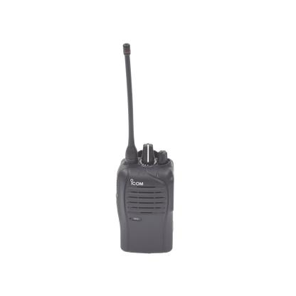 IC-F4103D/22 Radio Portátil Digital / 400-470 MHz / TRUNKING Mono-sitio / 16 canales / 5W de Potencia / batería, cargador, antena y clip incluidos.