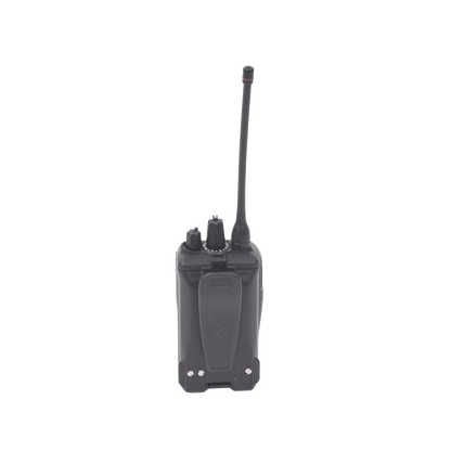 IC-F4103D/22 Radio Portátil Digital / 400-470 MHz / TRUNKING Mono-sitio / 16 canales / 5W de Potencia / batería, cargador, antena y clip incluidos.