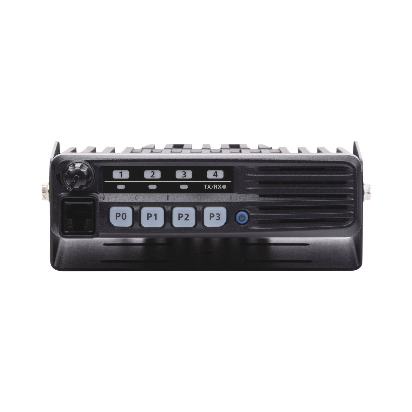 ICOM ICF5013 Radio Móvil Analógico en rango de frecuencia 136-174 MHz, 50 W de potencia de RF. Incluye micrófono, cable de corriente y bracket.