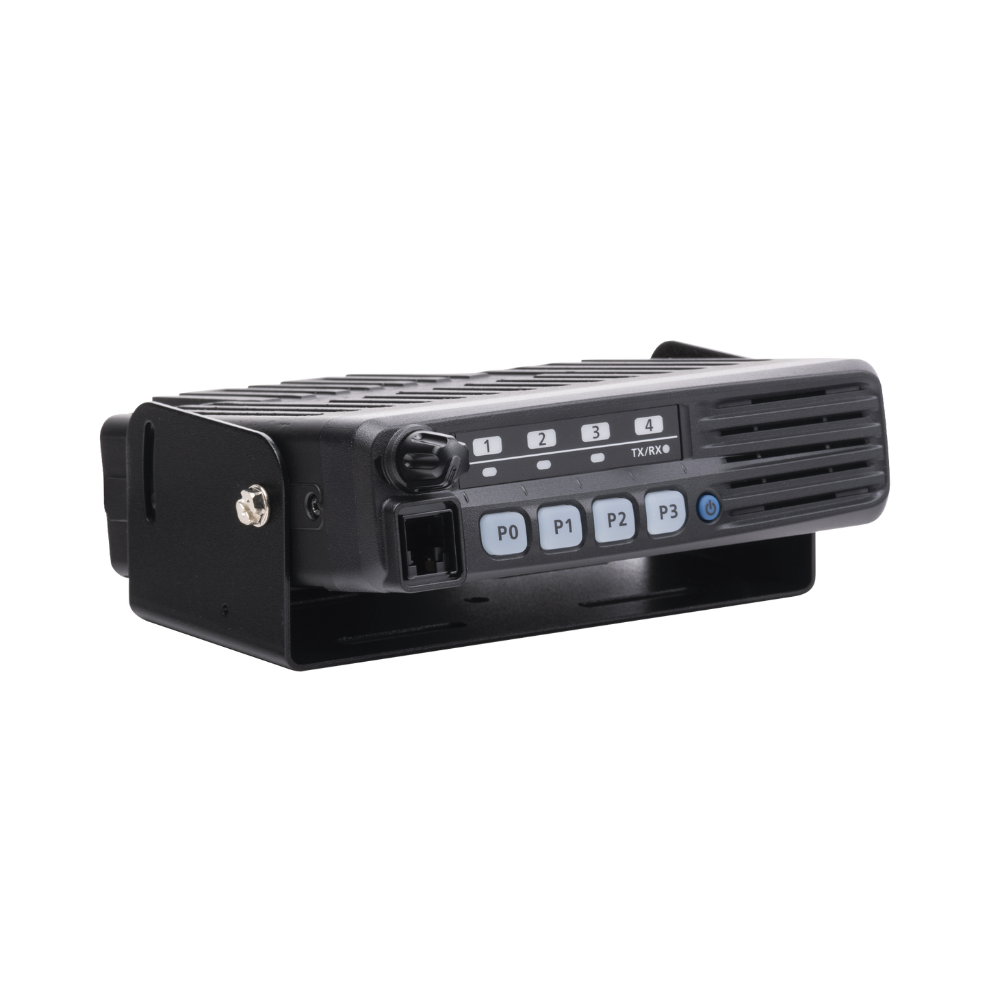 ICOM ICF5013 Radio Móvil Analógico en rango de frecuencia 136-174 MHz, 50 W de potencia de RF. Incluye micrófono, cable de corriente y bracket.