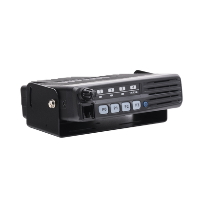 ICOM ICF5013 Radio Móvil Analógico en rango de frecuencia 136-174 MHz, 50 W de potencia de RF. Incluye micrófono, cable de corriente y bracket.