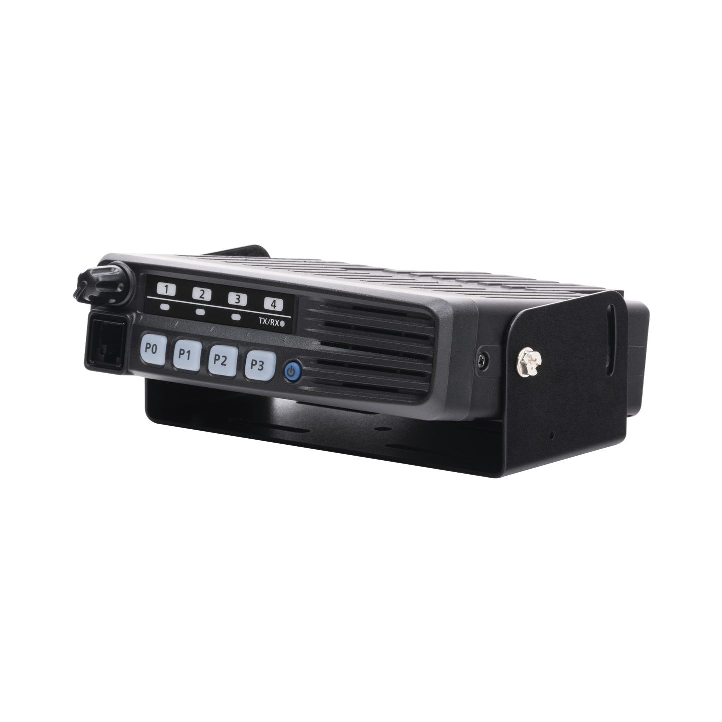 ICOM ICF5013 Radio Móvil Analógico en rango de frecuencia 136-174 MHz, 50 W de potencia de RF. Incluye micrófono, cable de corriente y bracket.