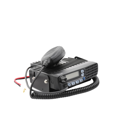 ICF5023H Radio Móvil Analógico en rango de frecuencia 136-174 MHz, 50 W de potencia de RF, 128 canales. Incluye microfono2, cable de alimentación y montaje