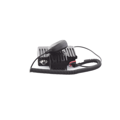 ICF6023H Radio Móvil Analógico en rango de frecuencia 400-470 MHz, 50 W de potencia de RF, 128 canales. Incluye Incluye microfono, cable de alimentación y montaje