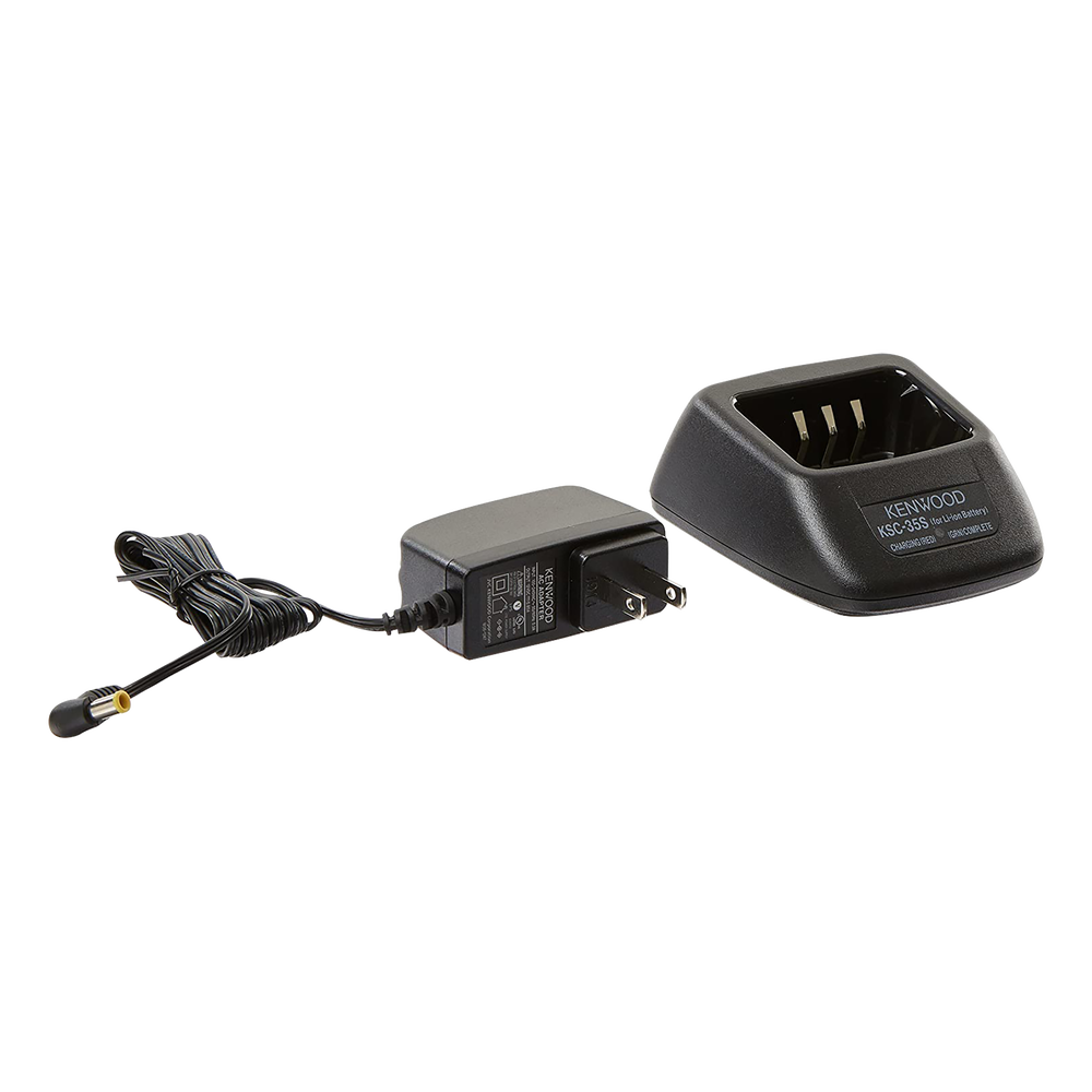 Cargador de escritorio para baterías KNB-45, KNB-63, KNB-65, KNB-69