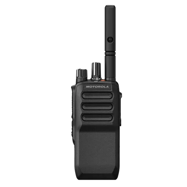 Foto del MOTOTRBO R5 un radio Motorola color negro de COMREGIO
