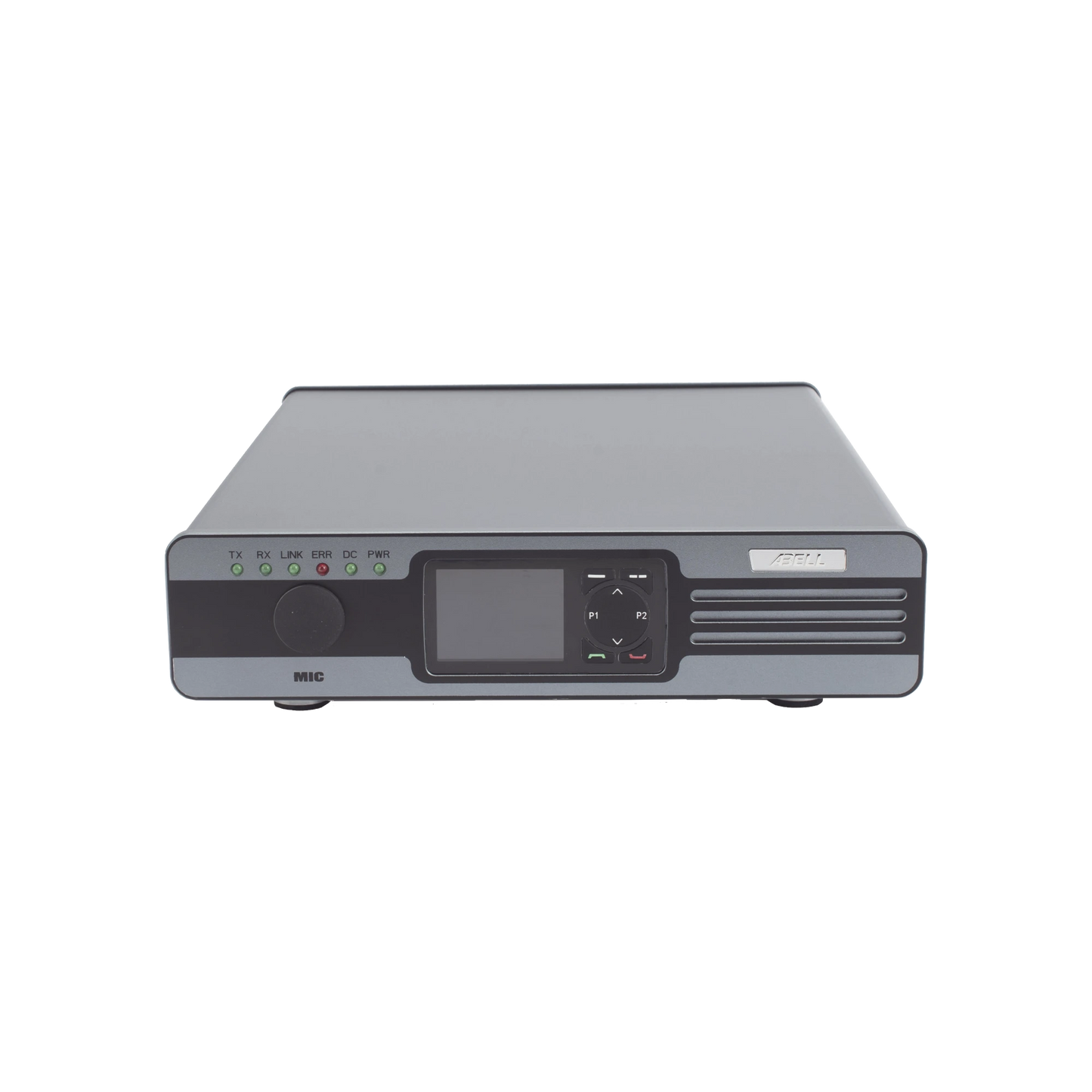 Repetidor DMR ABELL R5020-400 / Monofrecuencia SFR / UHF 400-470 MHz / 20W / 1600 Canales / Pantalla LCD IPS 2.0" / 3.2 kg / Cifrado ARC4 / Alimentación AC-DC Automática