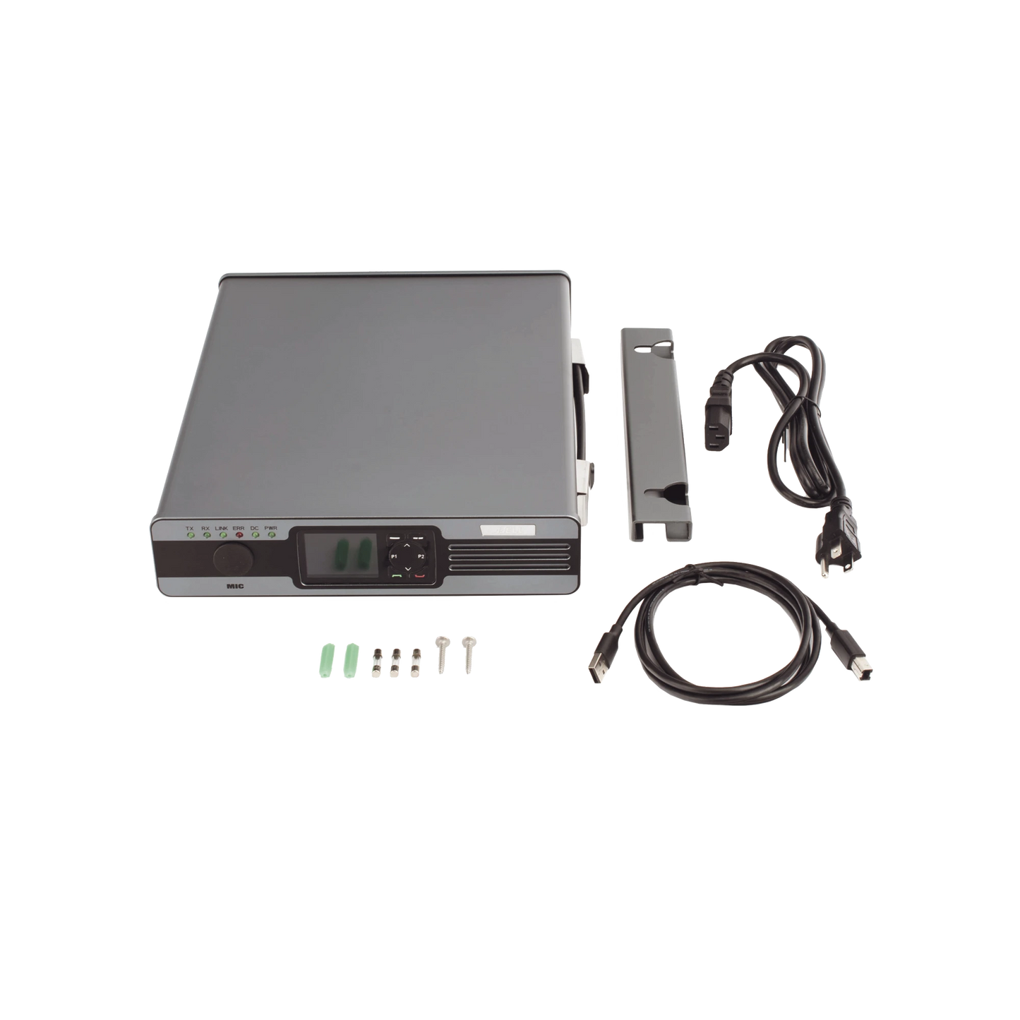 Repetidor DMR ABELL R5020-400 / Monofrecuencia SFR / UHF 400-470 MHz / 20W / 1600 Canales / Pantalla LCD IPS 2.0" / 3.2 kg / Cifrado ARC4 / Alimentación AC-DC Automática