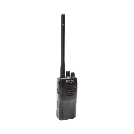 TK-2000-KV2 136-174 MHz, Práctico y Ligero, MIL-STD-810, 16 Canales, DTMF, IP54, VOX, Scan, Incluye antena, batería, cargador y clip