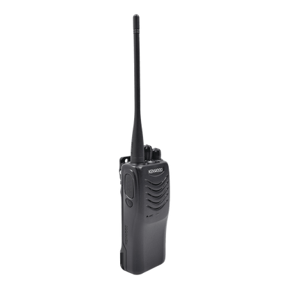 TK-3000-KV2 440-480 MHz, Práctico y Ligero, MIL-STD-810, 16 Canales, DTMF, IP54, VOX, Scan, Incluye antena, batería, cargador y clip