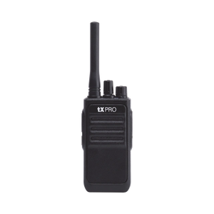 TX-320 Radio Portátil UHF 400-470 MHz, 16 canales, 2 Watts de potencia. Comunicación Clara en su Negocio