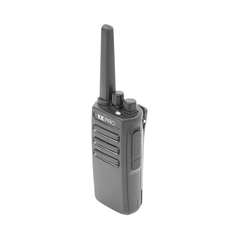 TX600DUO Duo de Radios Portatiles UHF, 5W de Potencia, Scrambler de Voz, Alta Cobertura, 400-470 MHZ