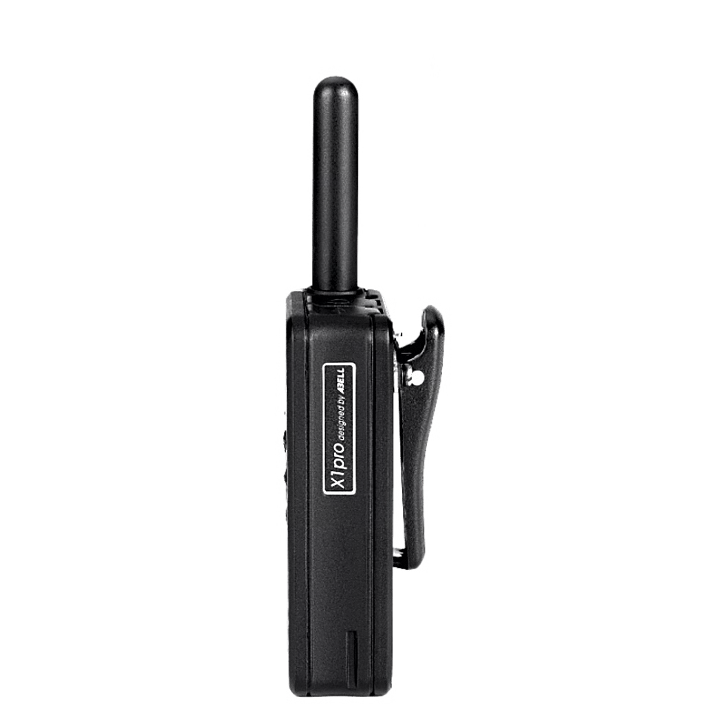 Radio Portátil DMR ABELL X1 Pro / Mini Radio UHF 400-480 MHz / 32 Canales / Cifrado ARC4 / Carga USB-C / OLED / 126 g