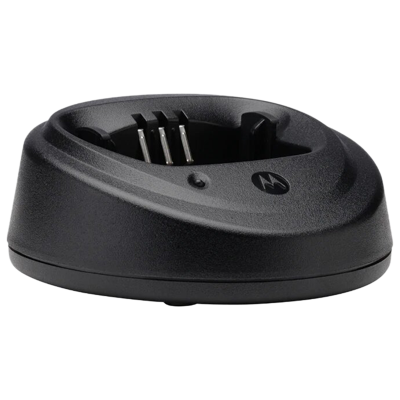 Cargador individual Motorola base de escritorio c/eliminador 120V no Impres EP450 DEP450 R2